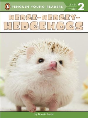 cover image of Hedge-Hedgey-Hedgehogs